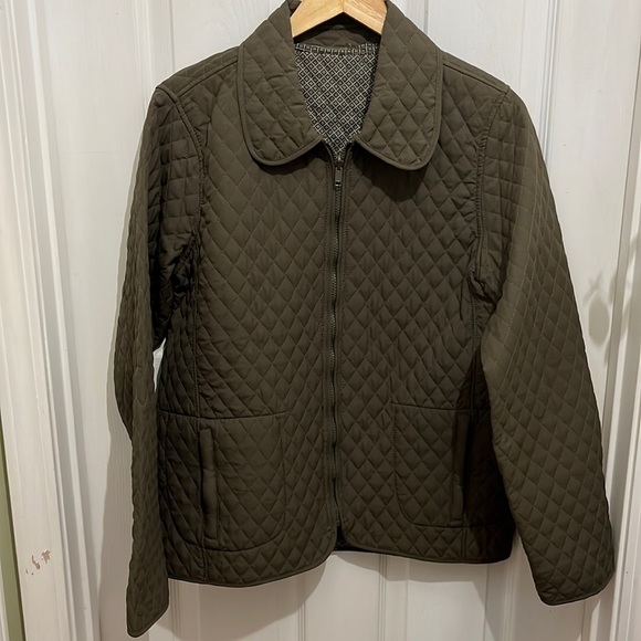 Kim Rogers Jackets & Blazers - Kim Rogers reversible quilted jacket. Womens size medium.